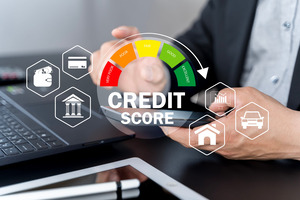 credit score suddenly dropped
